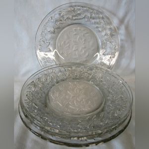Princess House Fantasia set of 4 salad plates